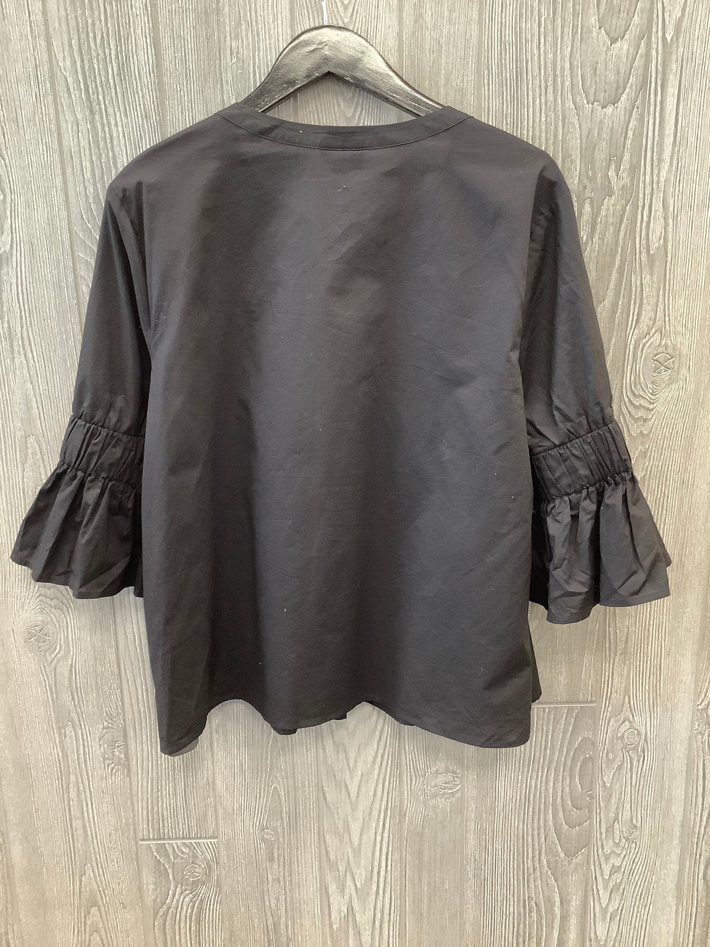 Black Top Long Sleeve Ana, Size L