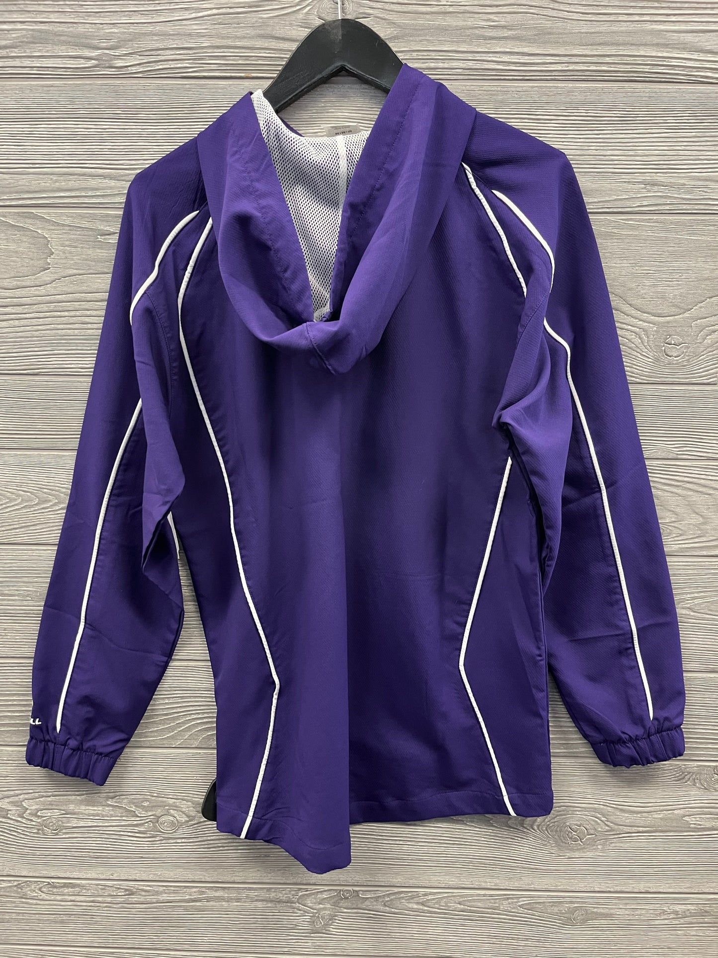 Athletic Jacket By Russel Athletic In Purple, Size: M