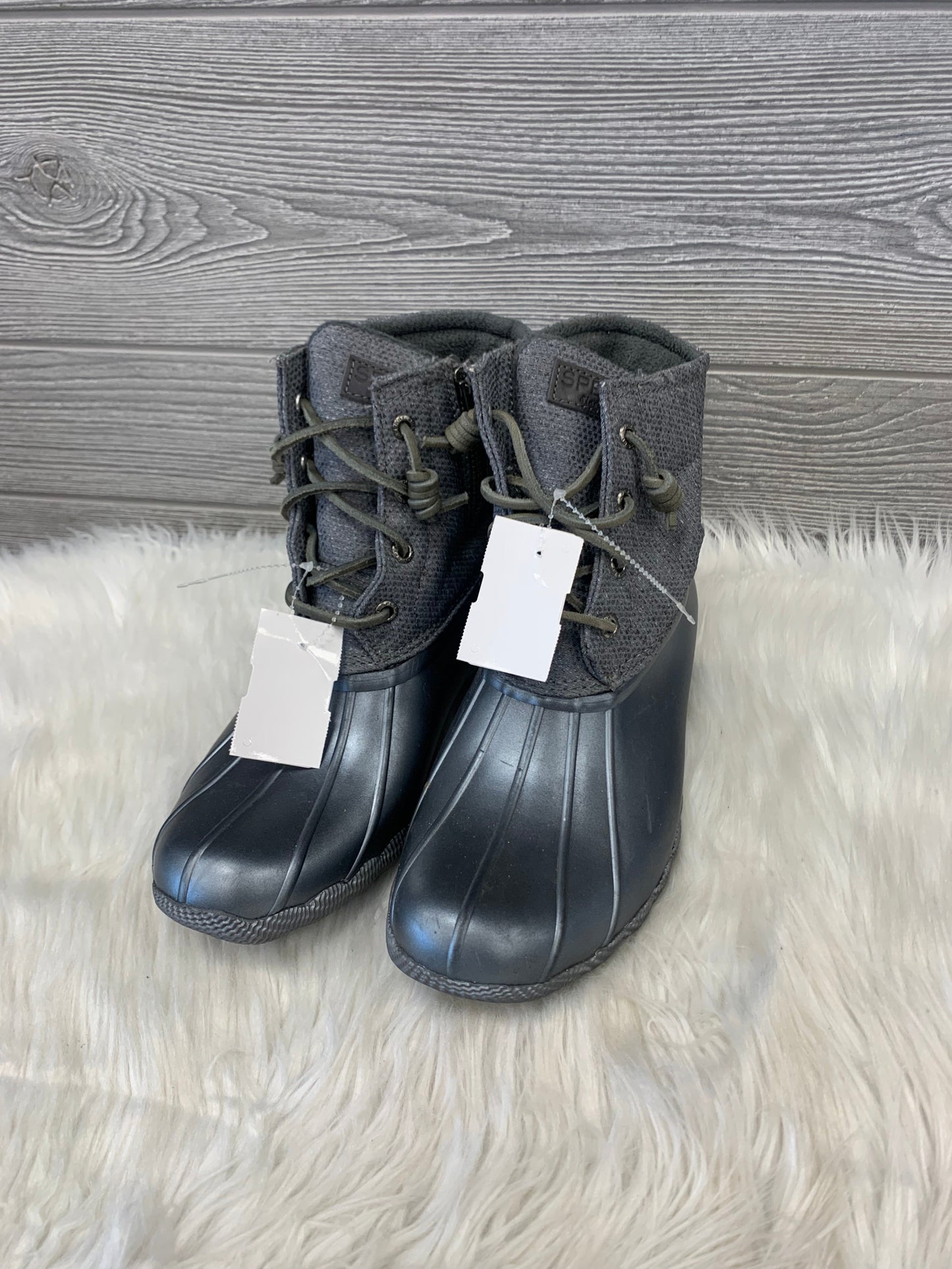 Boots Snow By Sperry In Grey, Size: 7.5