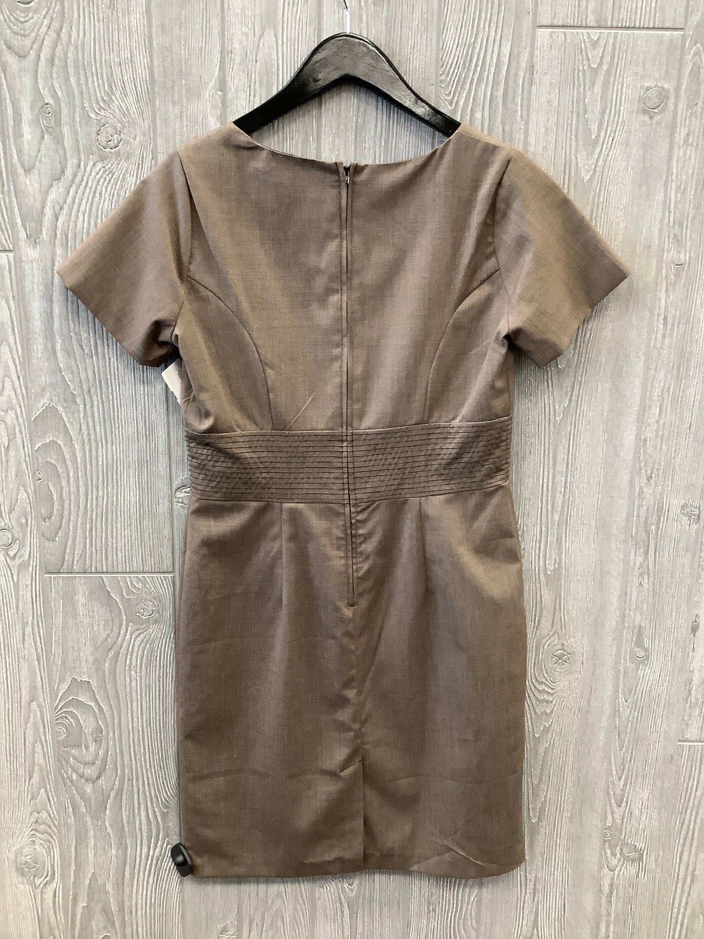 Dress Casual Midi By Merona In Brown, Size: M