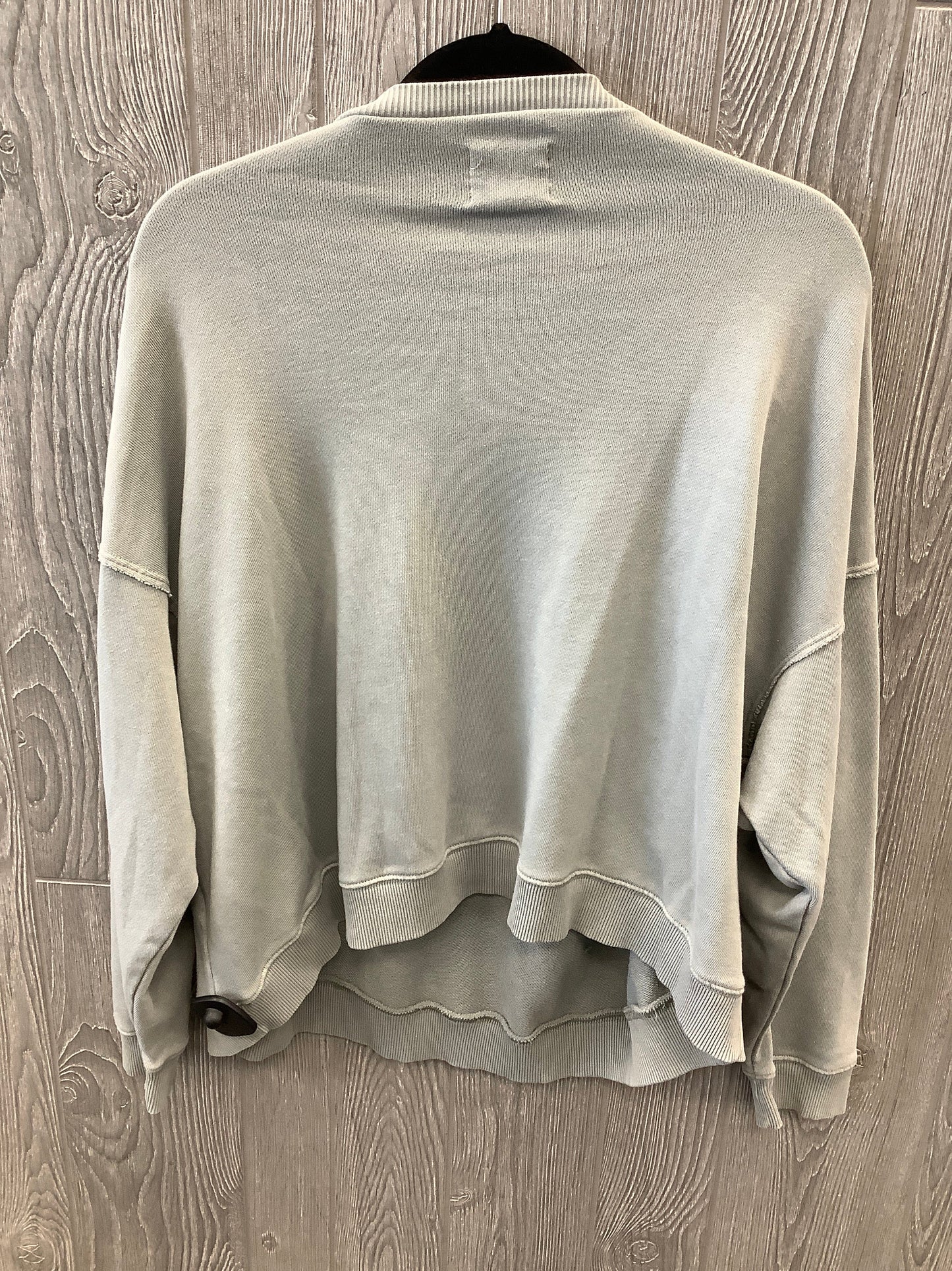 Grey Top Long Sleeve American Eagle, Size M