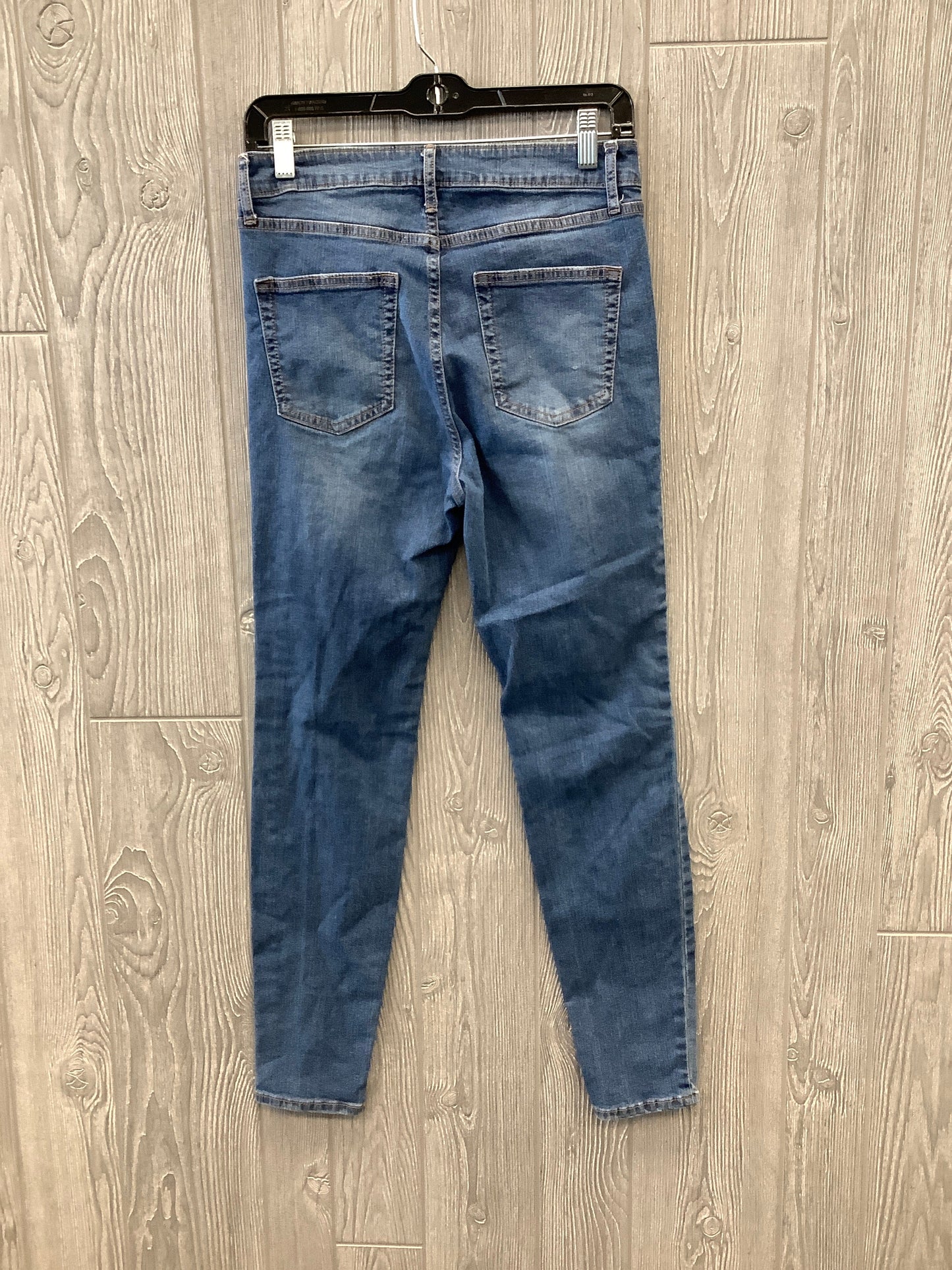 Blue Denim Jeans Skinny Wild Fable, Size 8