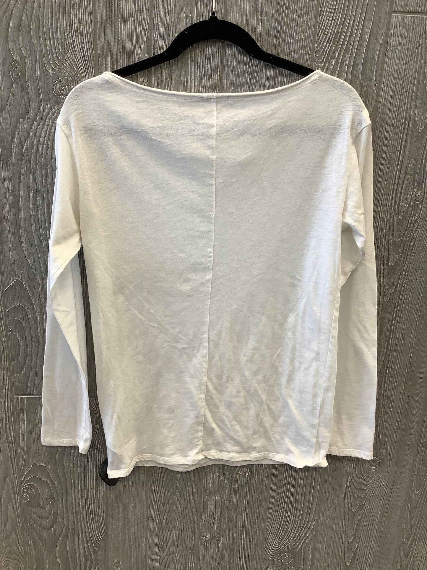 White Top Long Sleeve Gap, Size M