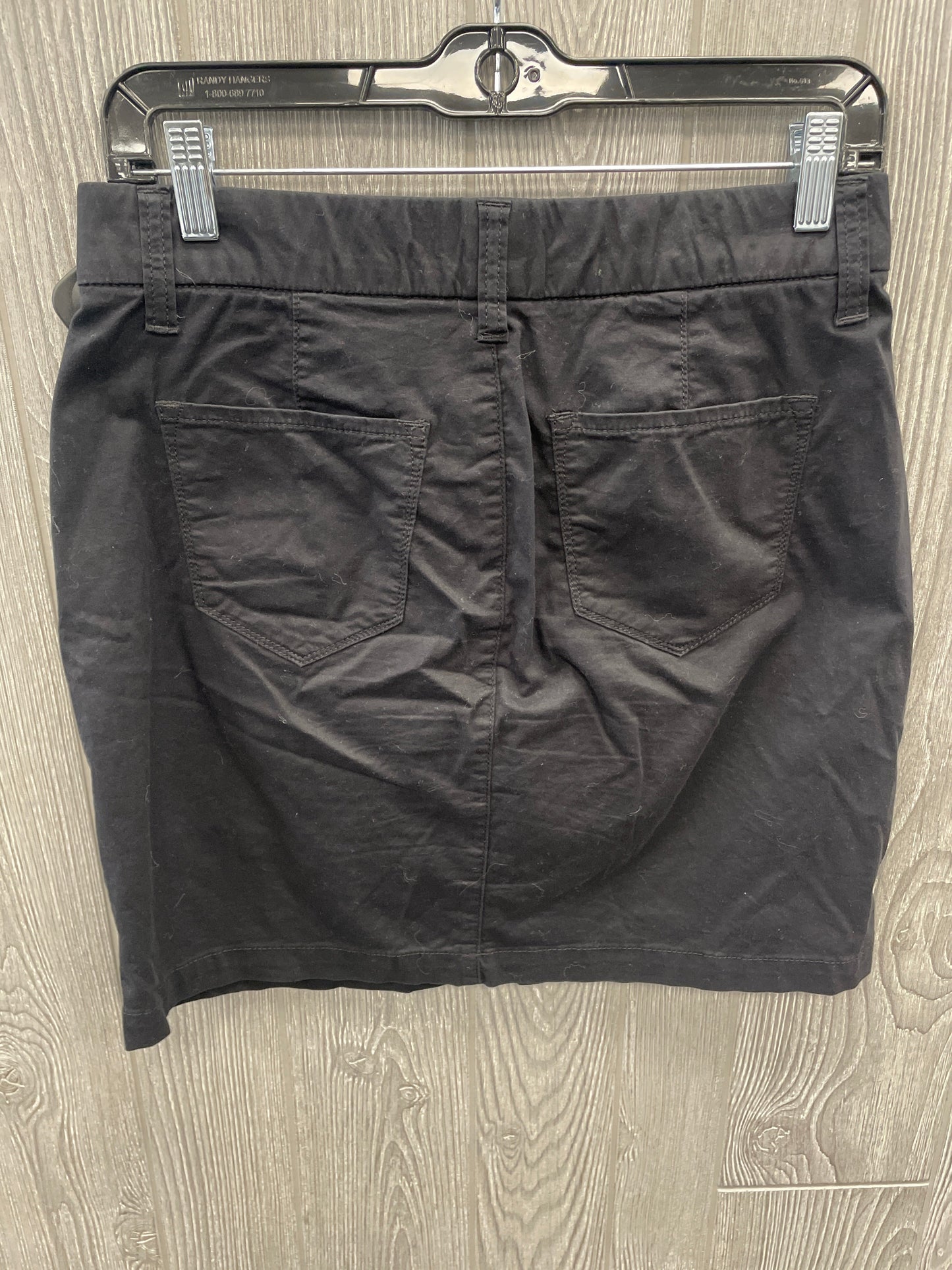 Skirt Mini & Short By Croft And Barrow In Black, Size: 4