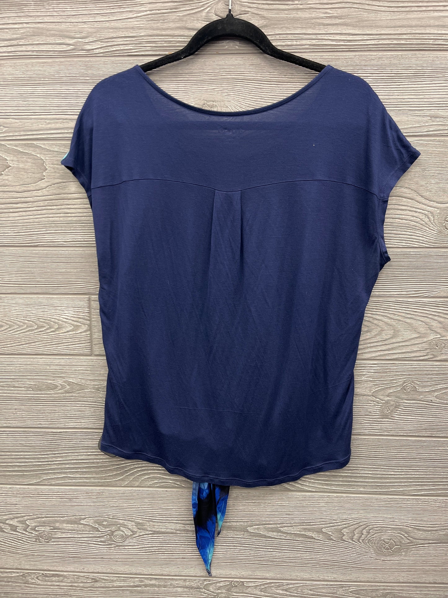 Top Short Sleeve By Apt 9 In Blue, Size: Petite  M