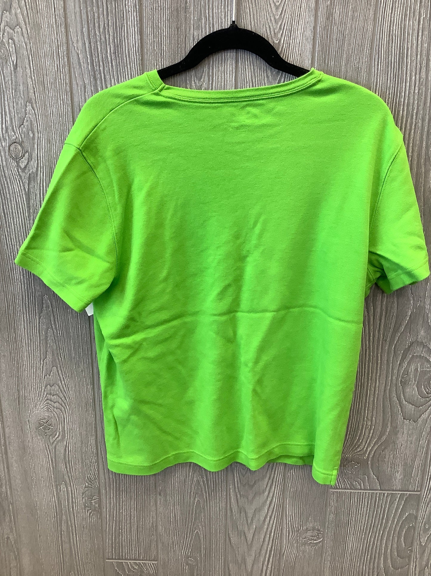 Green Top Short Sleeve Kim Rogers, Size L