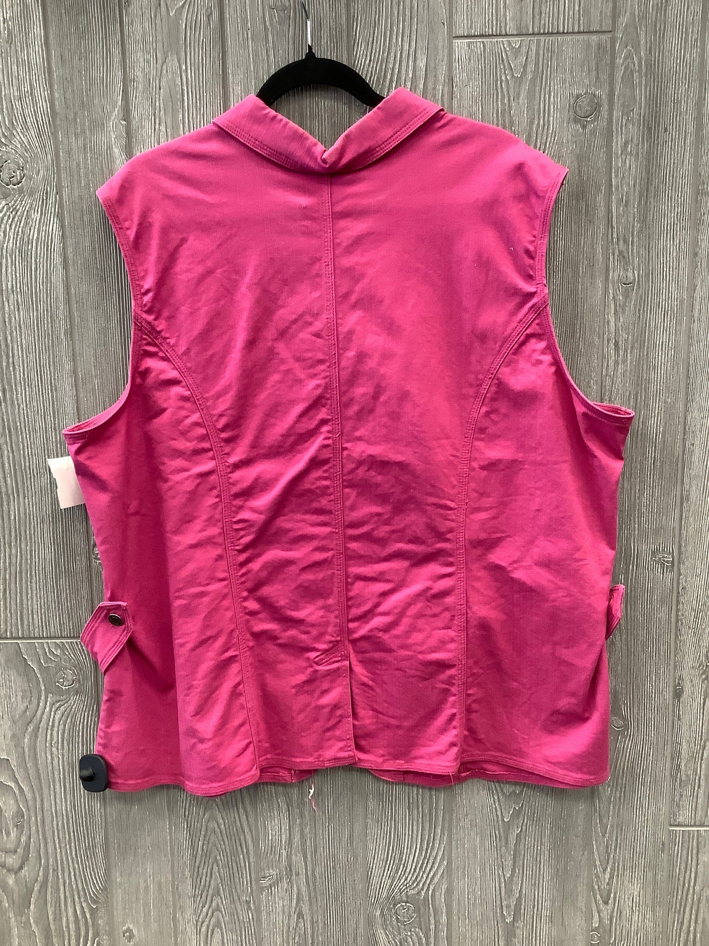 Vest Other By Cj Banks In Pink, Size: 2x