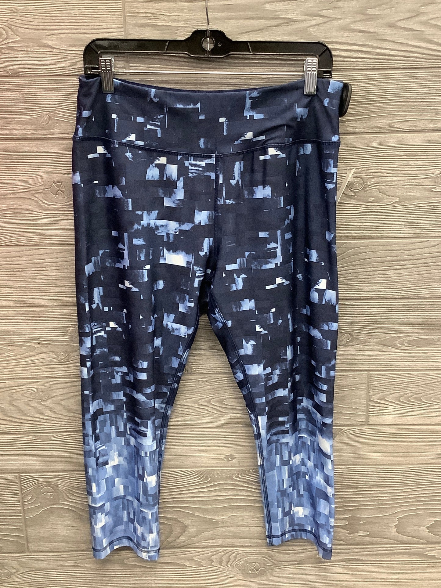 Athletic Capris By Rbx In Blue, Size: Xl