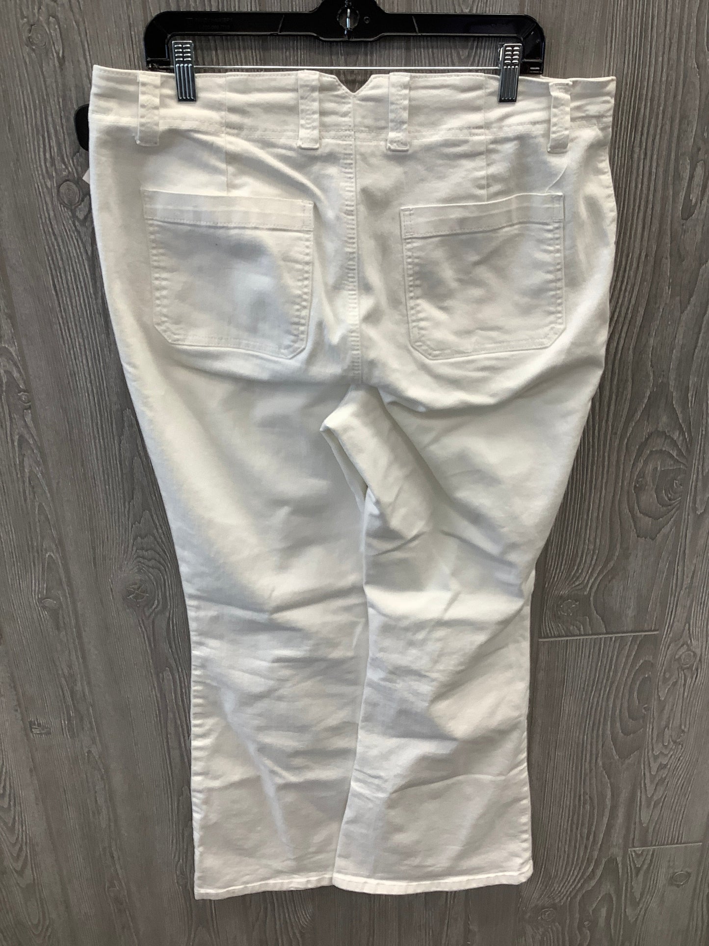 Jeans Boot Cut By Maurices In White, Size: 16