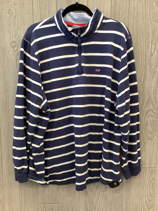 Sweater By Vineyard Vines In Striped Pattern, Size: 3x