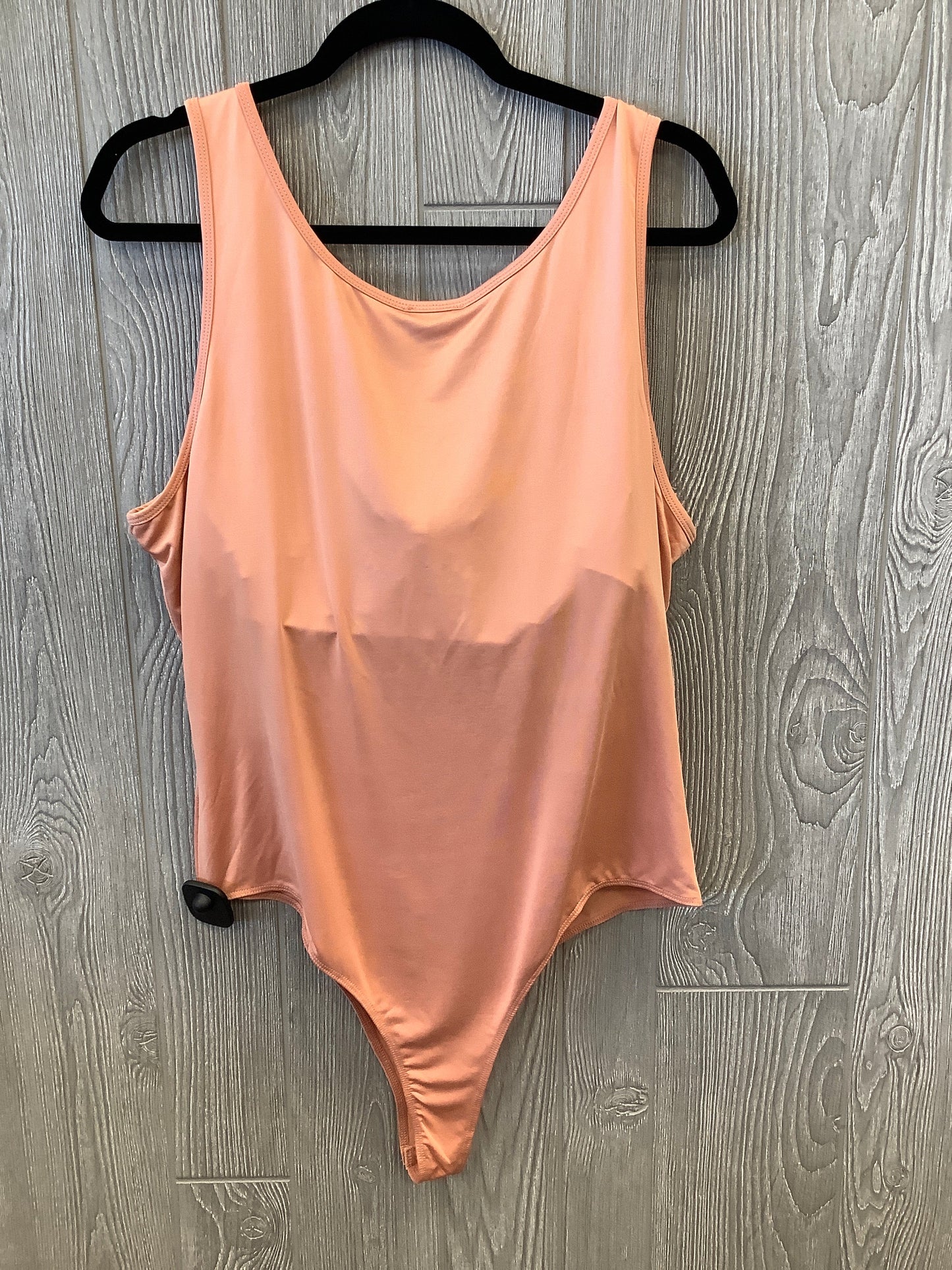 Top Sleeveless By Clothes Mentor In Peach, Size: 1x