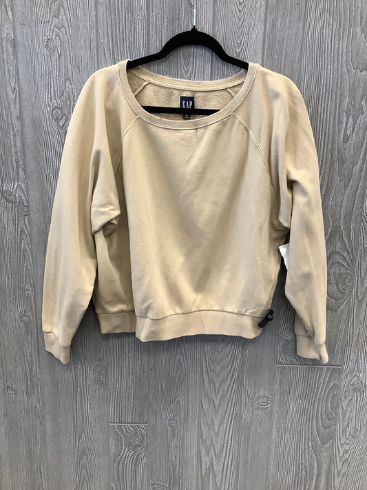 Top Long Sleeve By Gap In Brown, Size: M