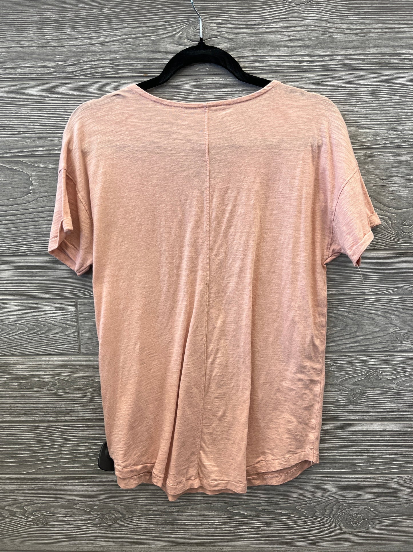 Top Short Sleeve By Knox Rose In Pink, Size: S