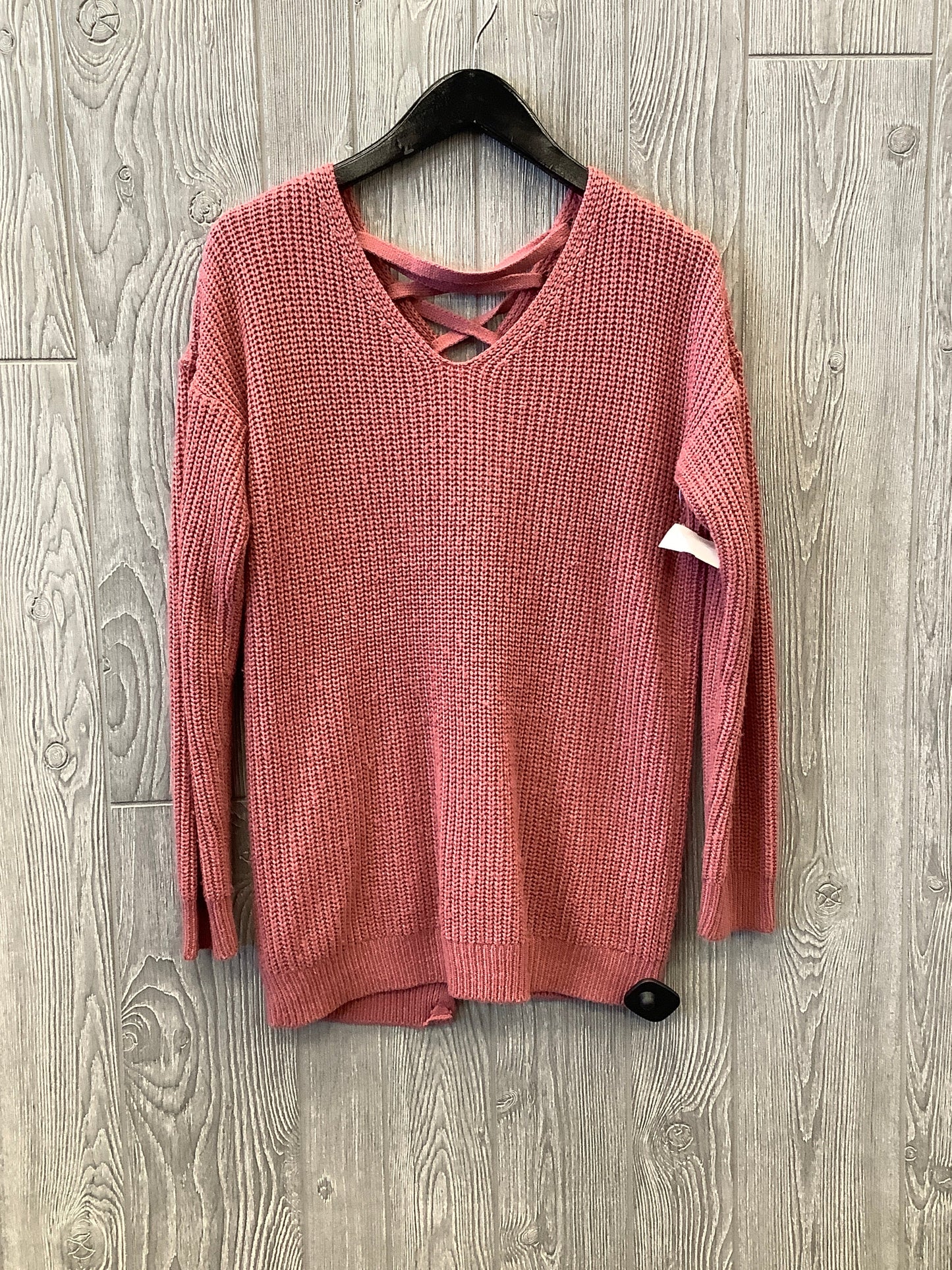 Sweater By Clothes Mentor In Pink, Size: 2x