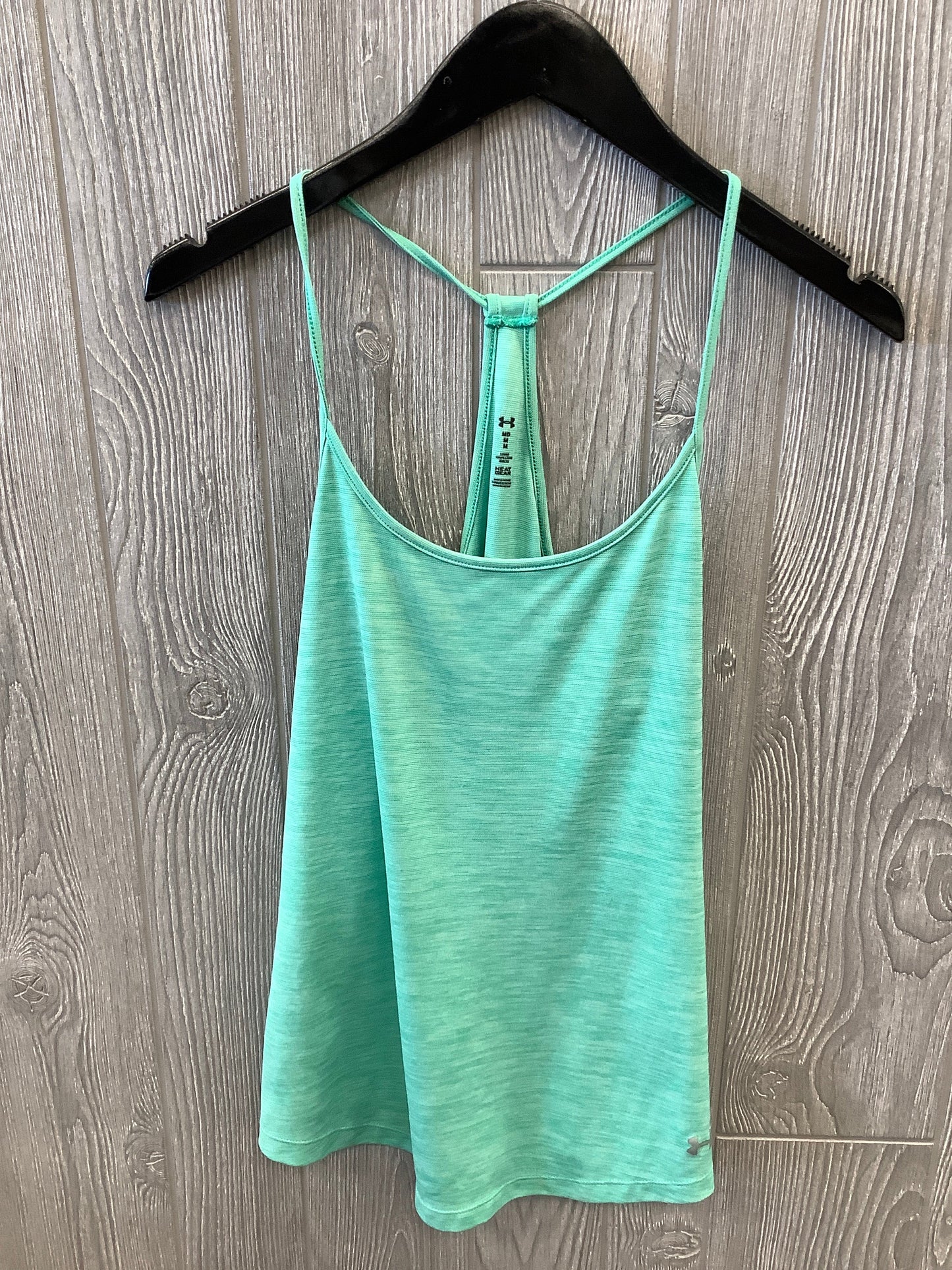 Athletic Tank Top By Under Armour In Green, Size: M