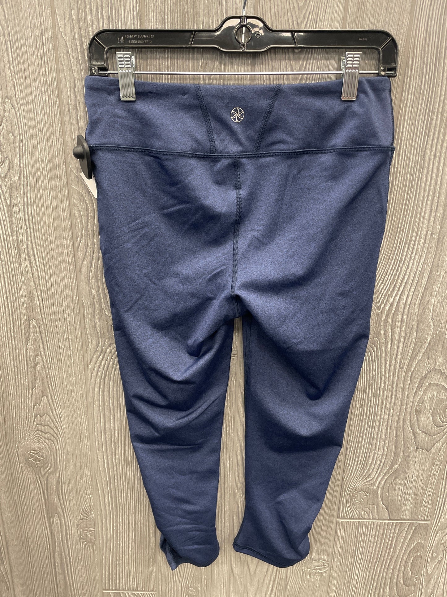 Athletic Capris By Gaiam In Blue, Size: M