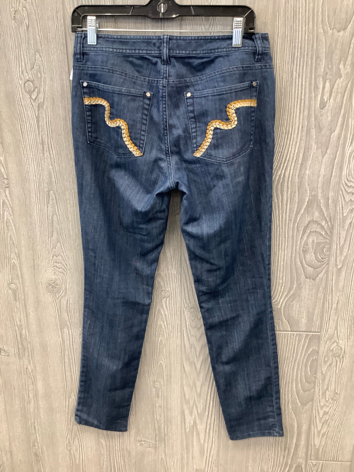 Jeans Straight By Michael Kors In Blue, Size: 6