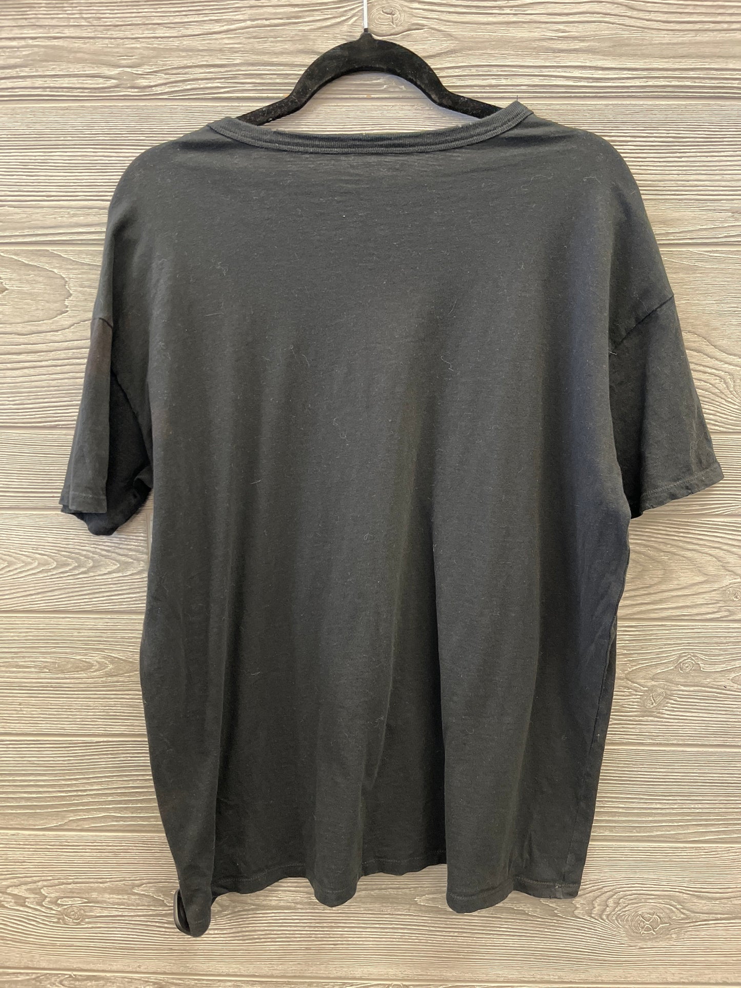 Top Short Sleeve By Aerie In Black, Size: S