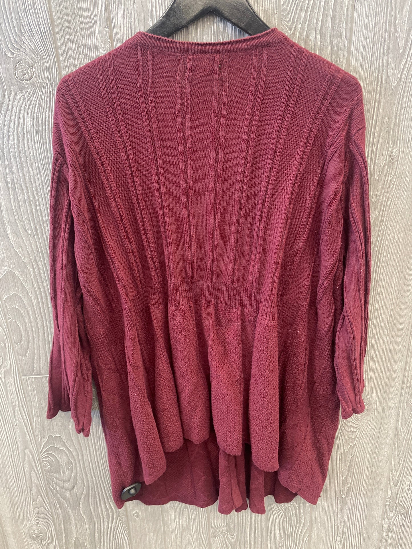 Cardigan By Croft And Barrow In Red, Size: 3x