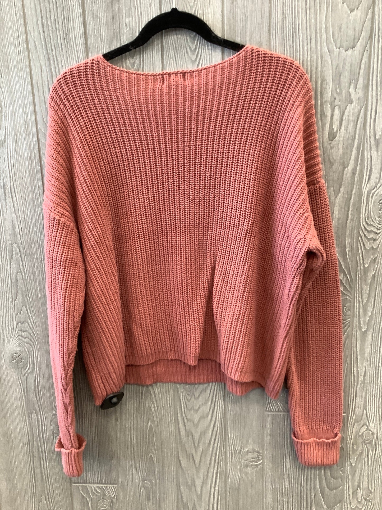 Sweater By Ana In Orange, Size: L