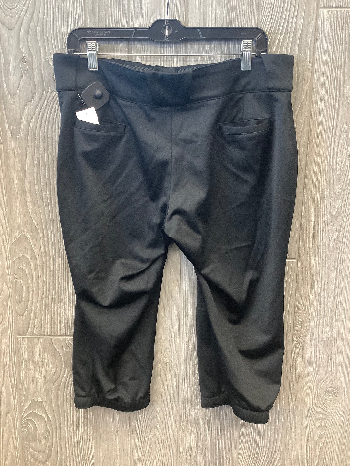 Athletic Capris By Nike In Black, Size: L