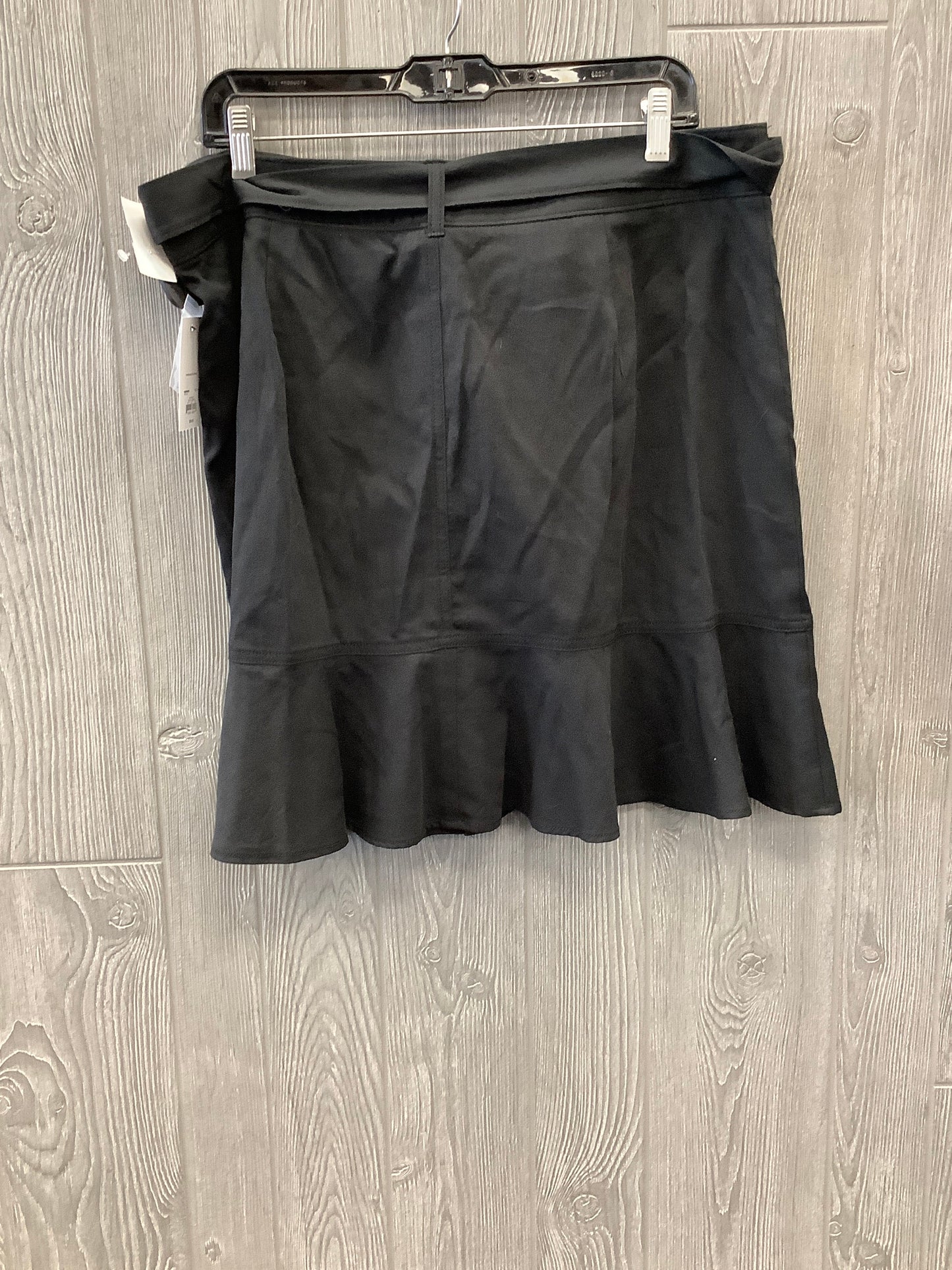 Skirt Midi By Nine West In Black, Size: Xl