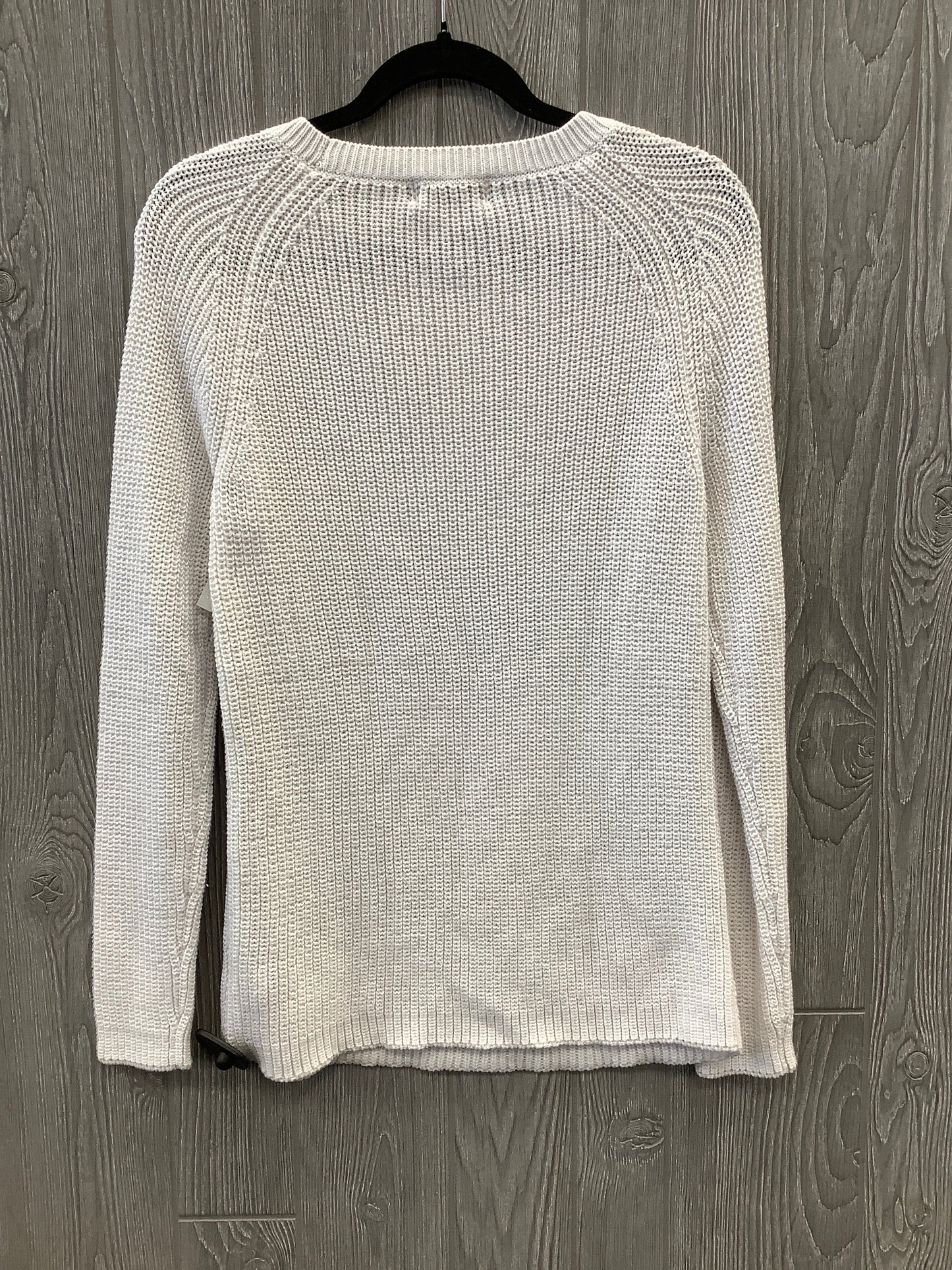 Sweater By Liz Claiborne In White, Size: M