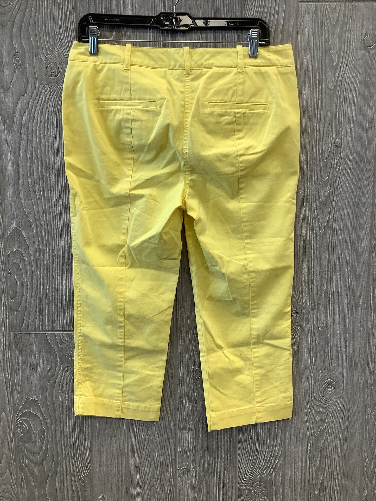 Capris By Talbots In Yellow, Size: 6p