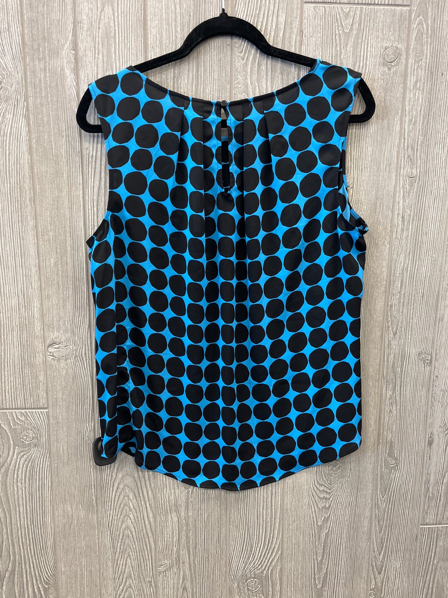 Blouse Sleeveless By Worthington In Black, Size: Xl