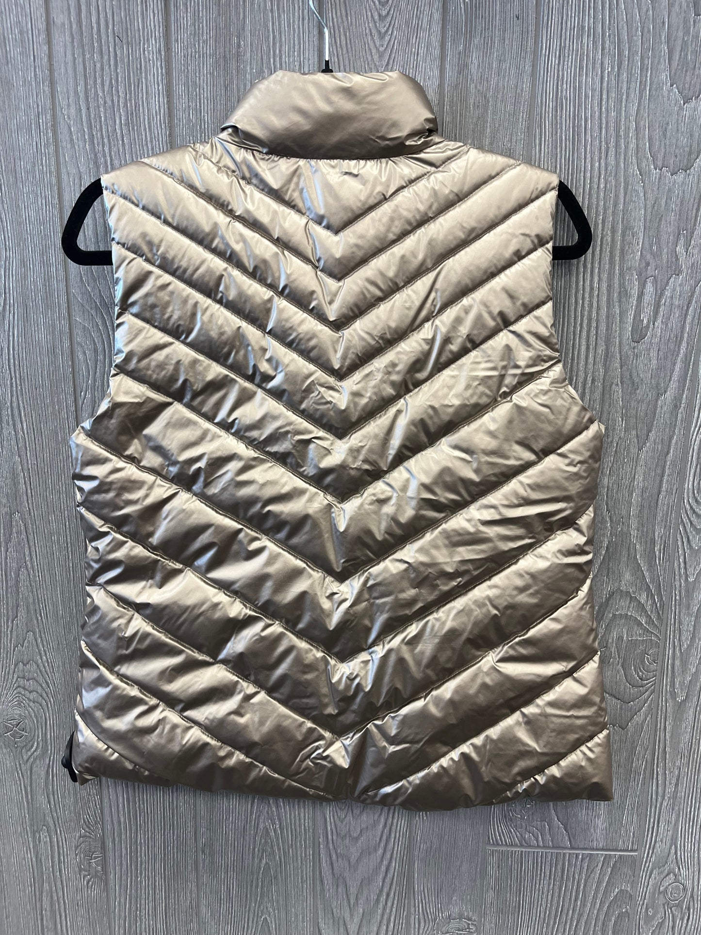 Vest Puffer & Quilted By Gap In Gold, Size: M