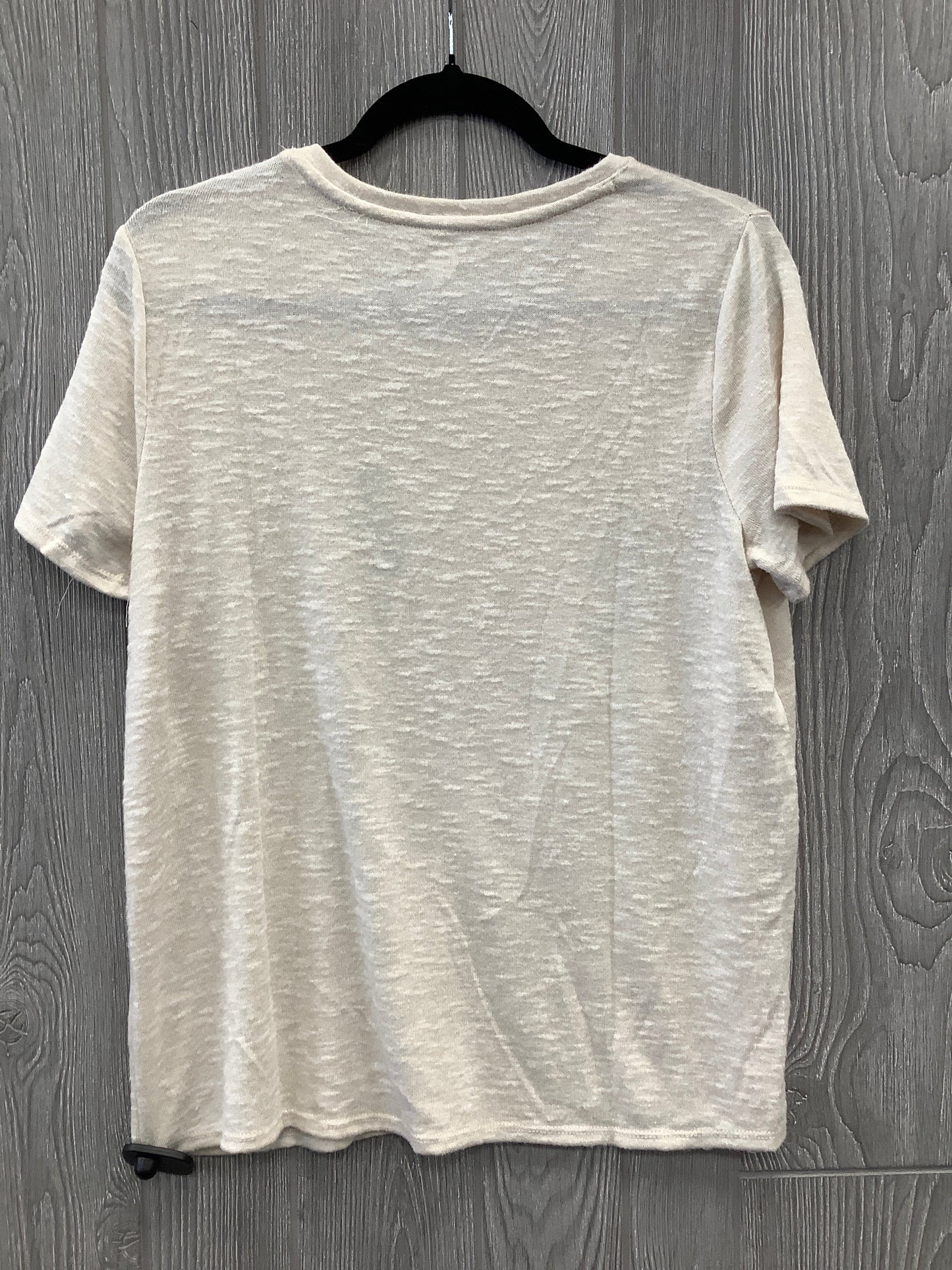 Top Short Sleeve By Cato In Bronze, Size: S