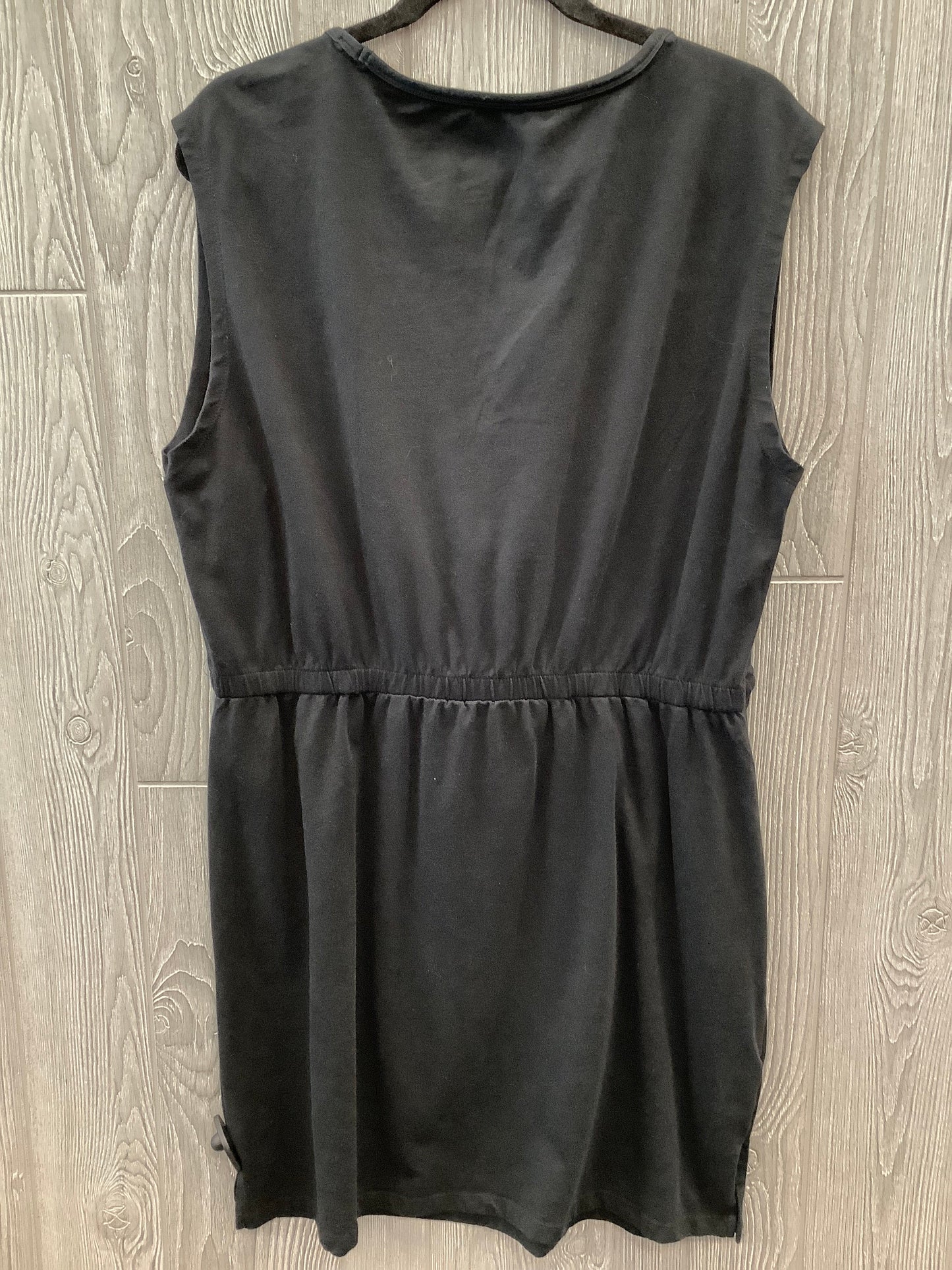 Dress Casual Midi By Calvin Klein In Black, Size: Xl