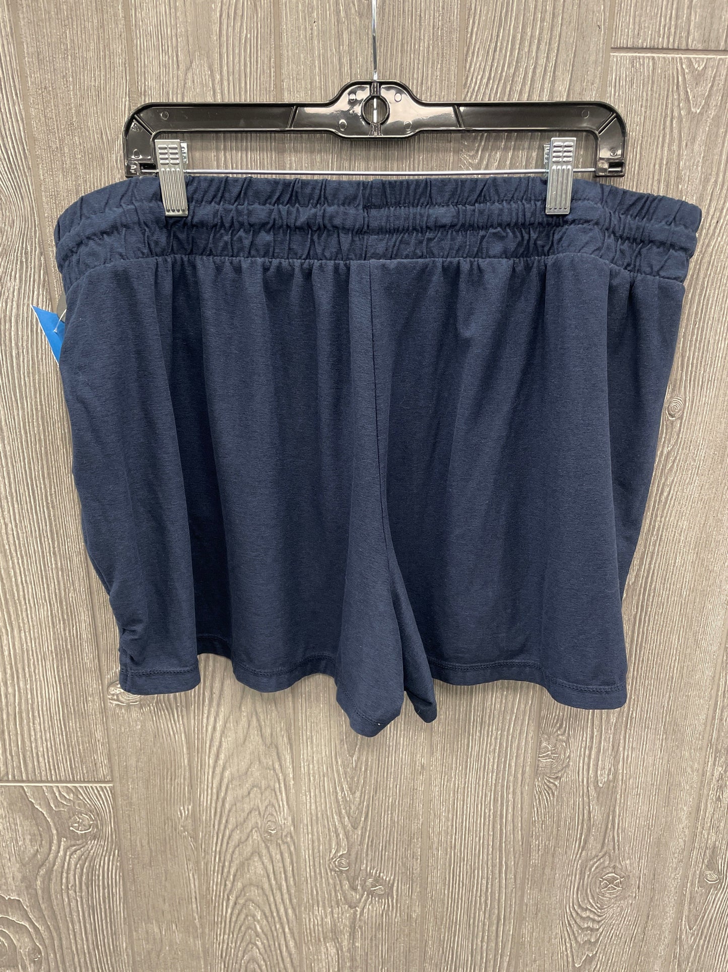 Athletic Shorts By Athletic Works In Blue, Size: Xxl