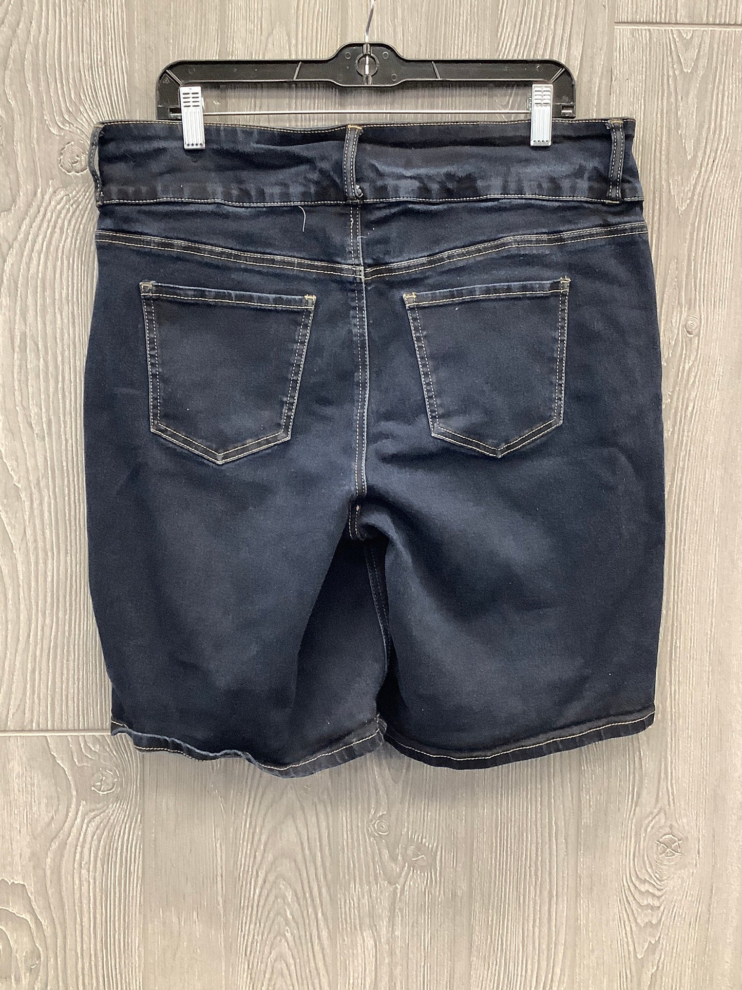 Shorts By Clothes Mentor In Blue, Size: 18