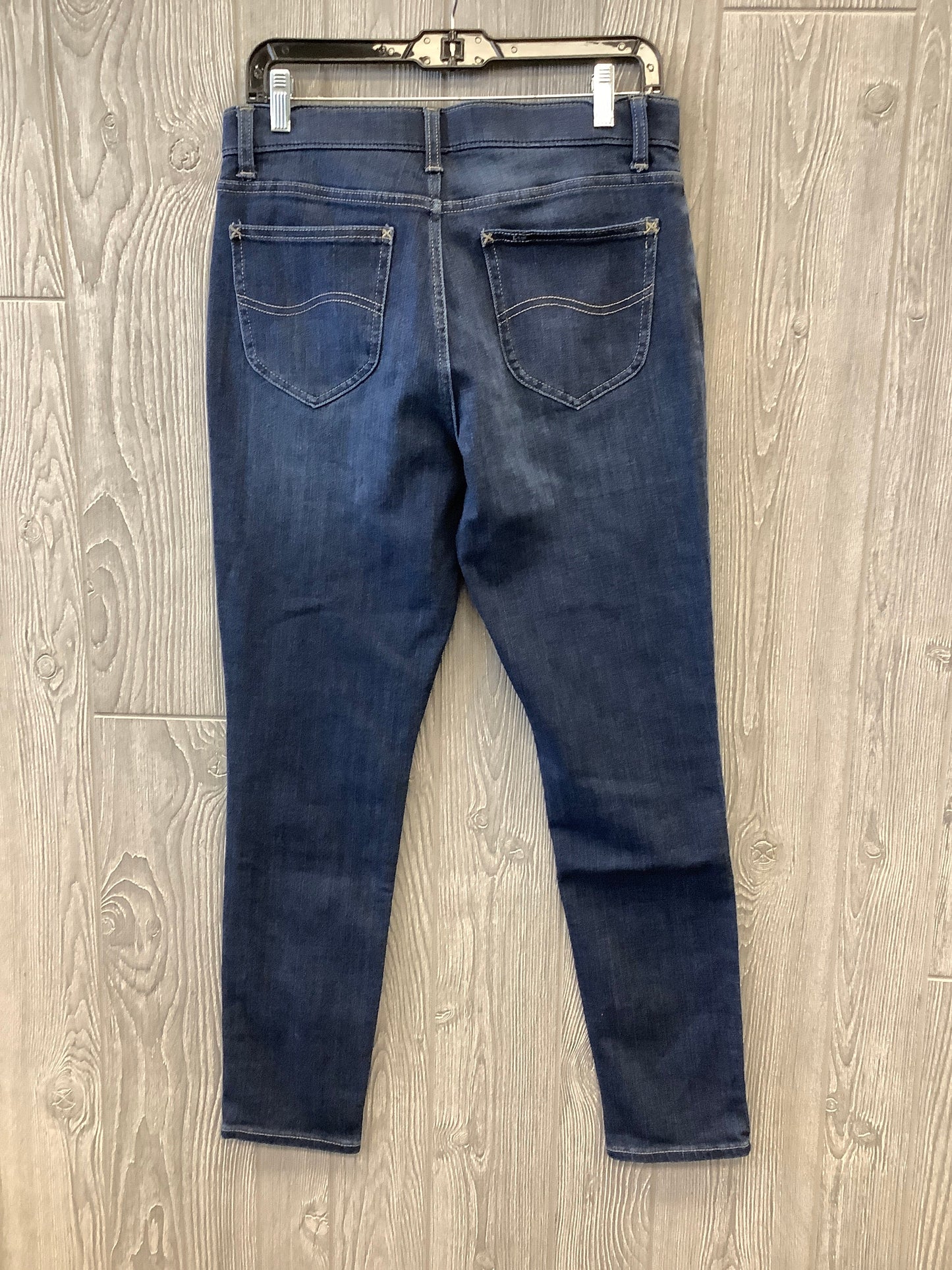 Jeans Skinny By Lee In Blue, Size: 8