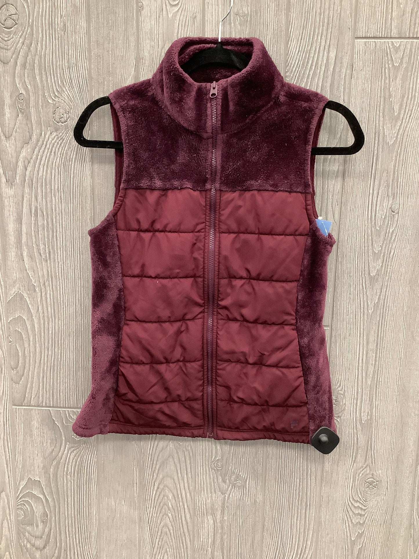 Vest Puffer & Quilted By Fila In Purple, Size: Xs