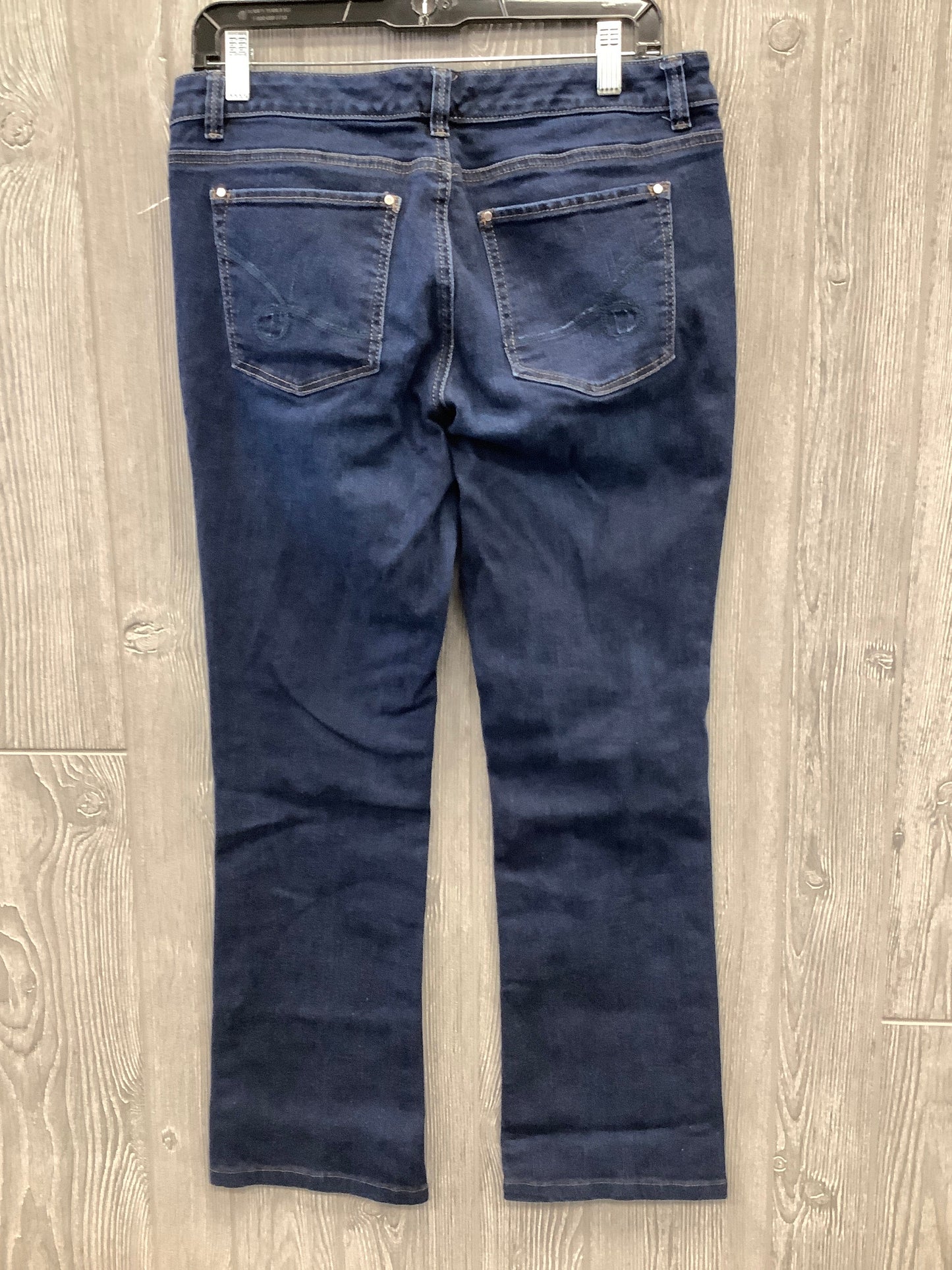 Jeans Straight By White House Black Market In Blue, Size: 10