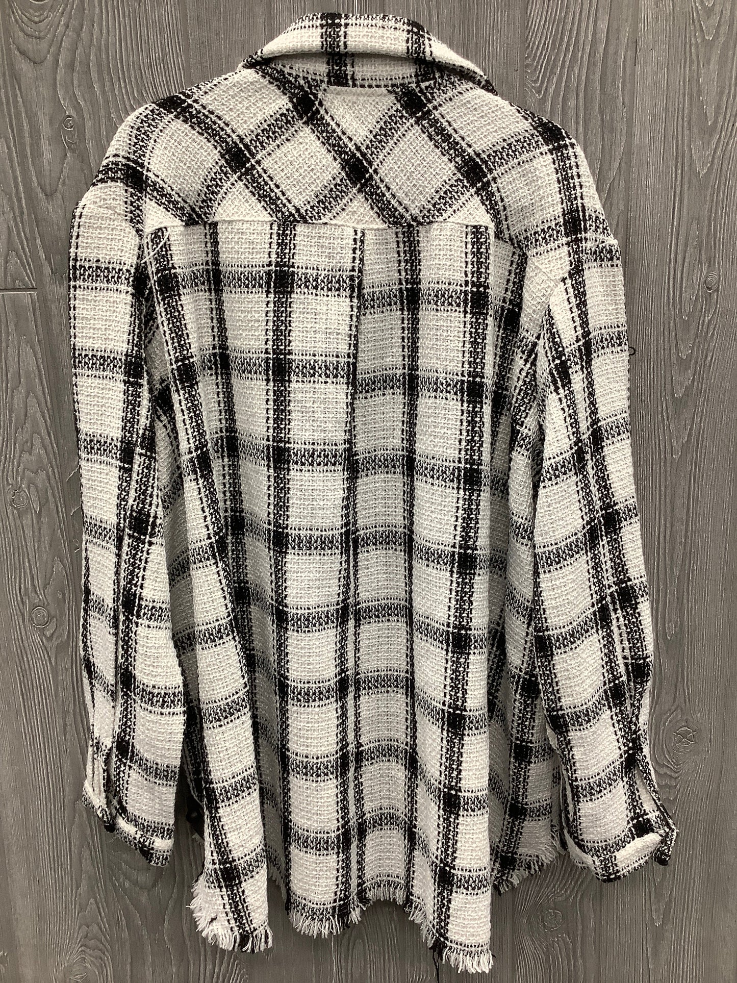 Jacket Shirt By Fashion Nova In Plaid Pattern, Size: 2x