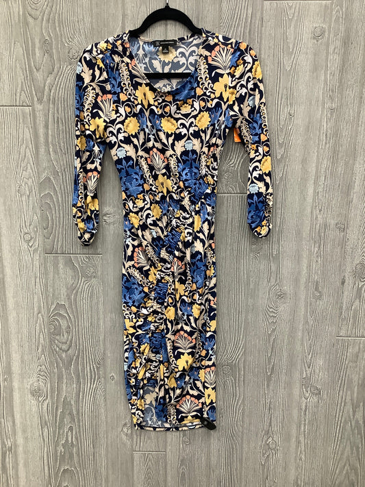 Dress Casual Midi By Inc In Blue, Size: Xs
