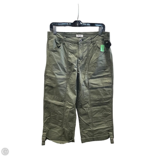 Pants Cropped By Kensie In Green, Size: 10