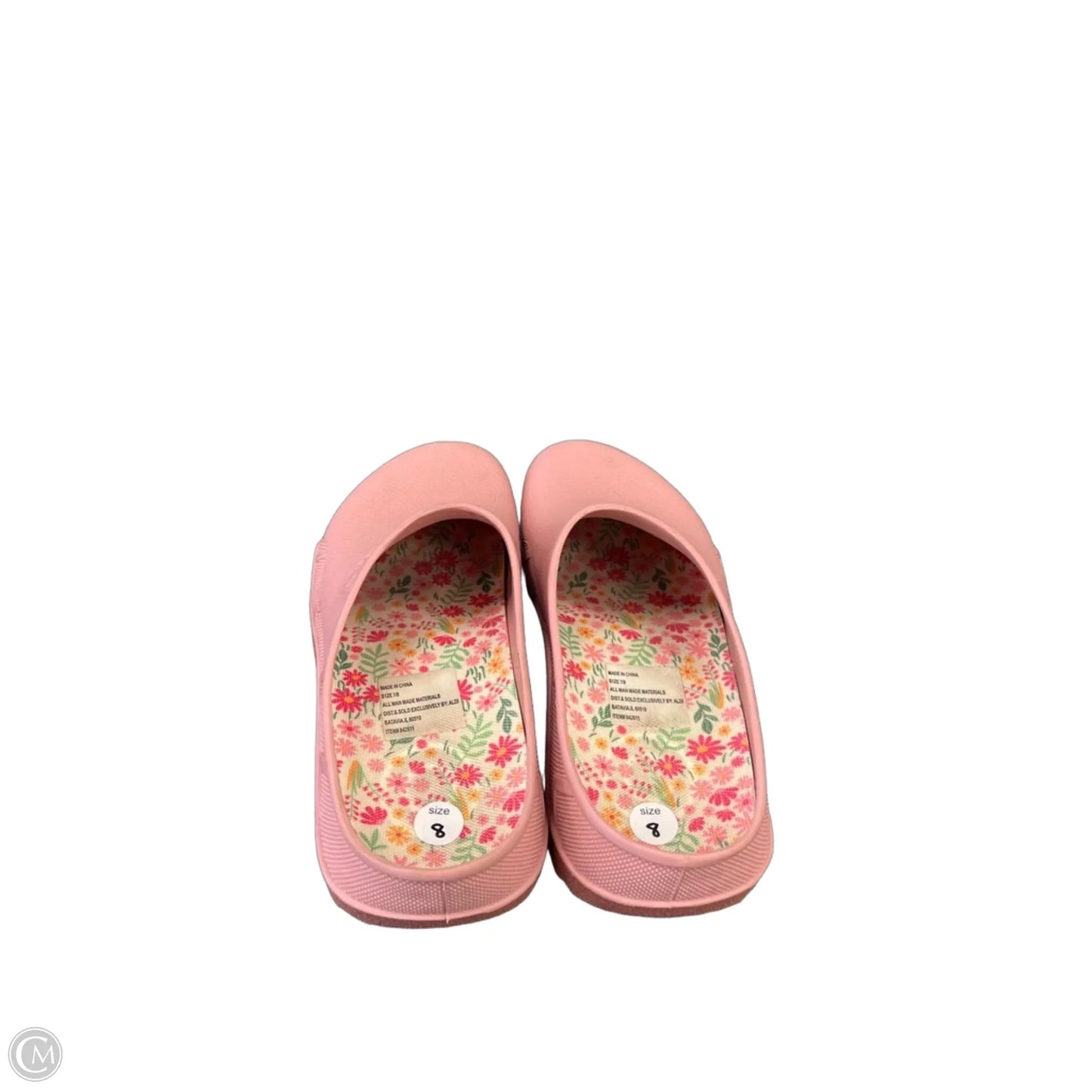 Shoes Flats By Clothes Mentor In Pink, Size: 8