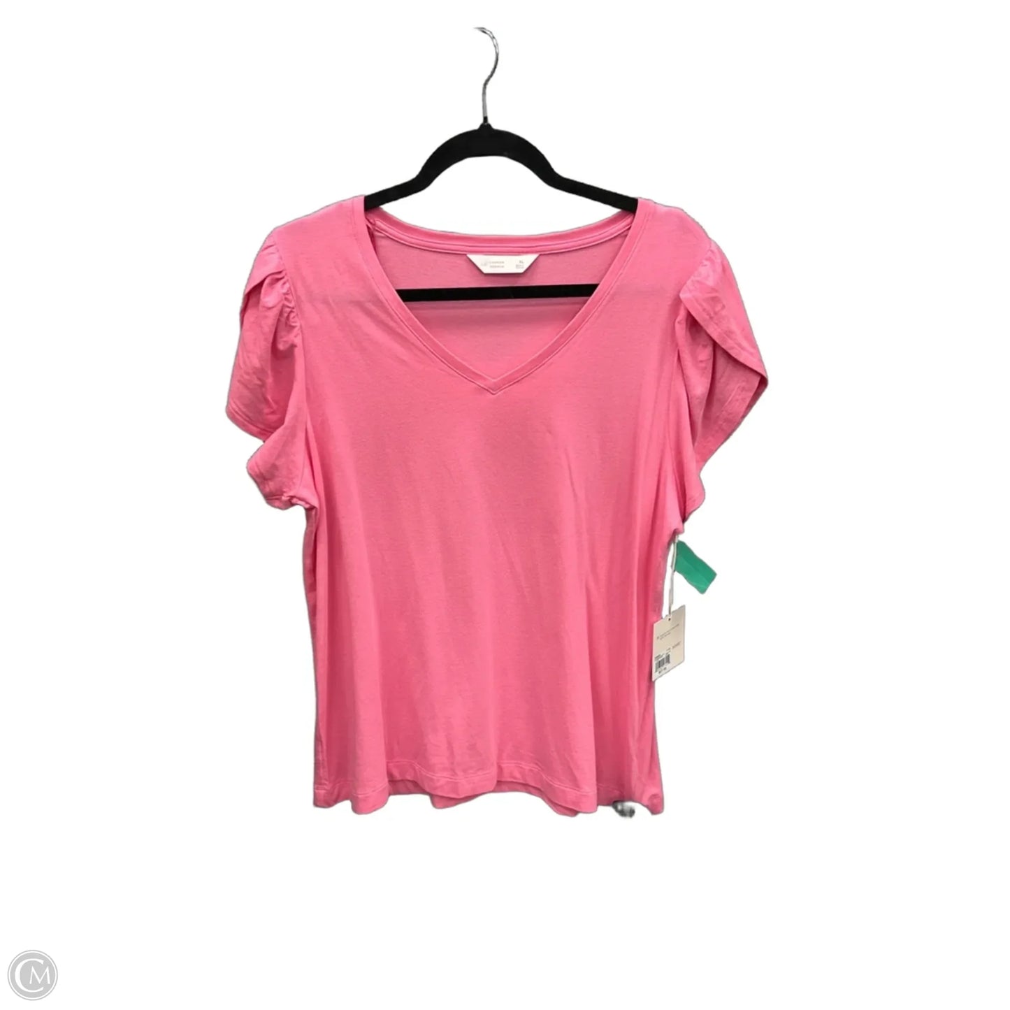 Top Short Sleeve By Lc Lauren Conrad In Pink, Size: Xl