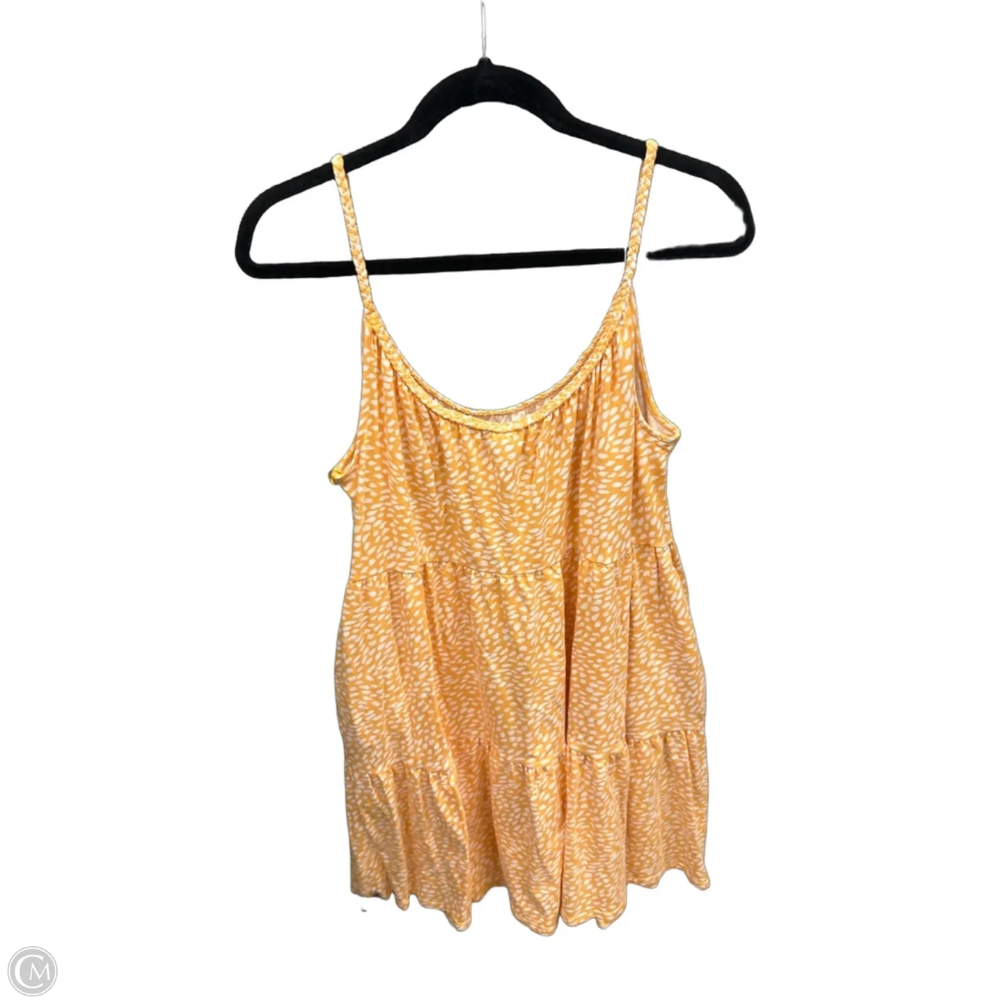 Dress Casual Short By Old Navy In Yellow, Size: L
