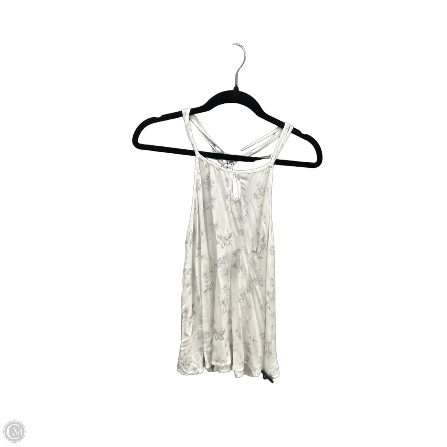 Top Sleeveless By Hem & Thread In White, Size: S