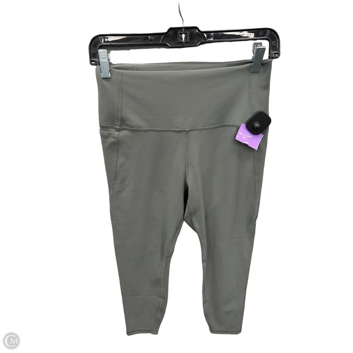 Athletic Leggings By Crz Yoga In Green, Size: Xl