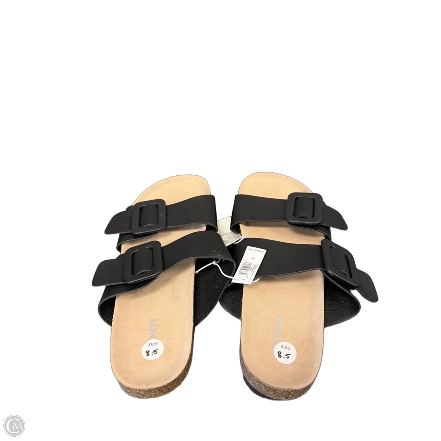 Sandals Flats By Old Navy In Black, Size: 8.5