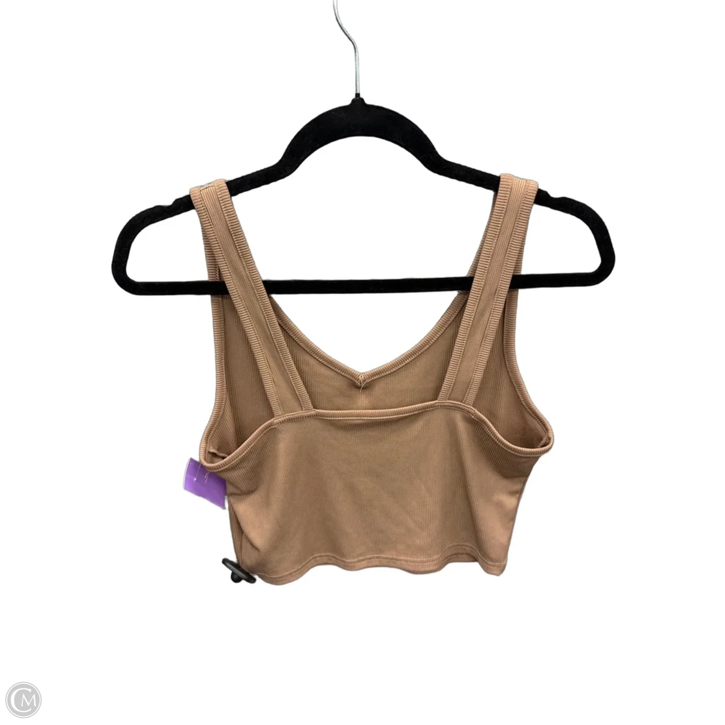 Top Sleeveless By Shein In Brown, Size: L