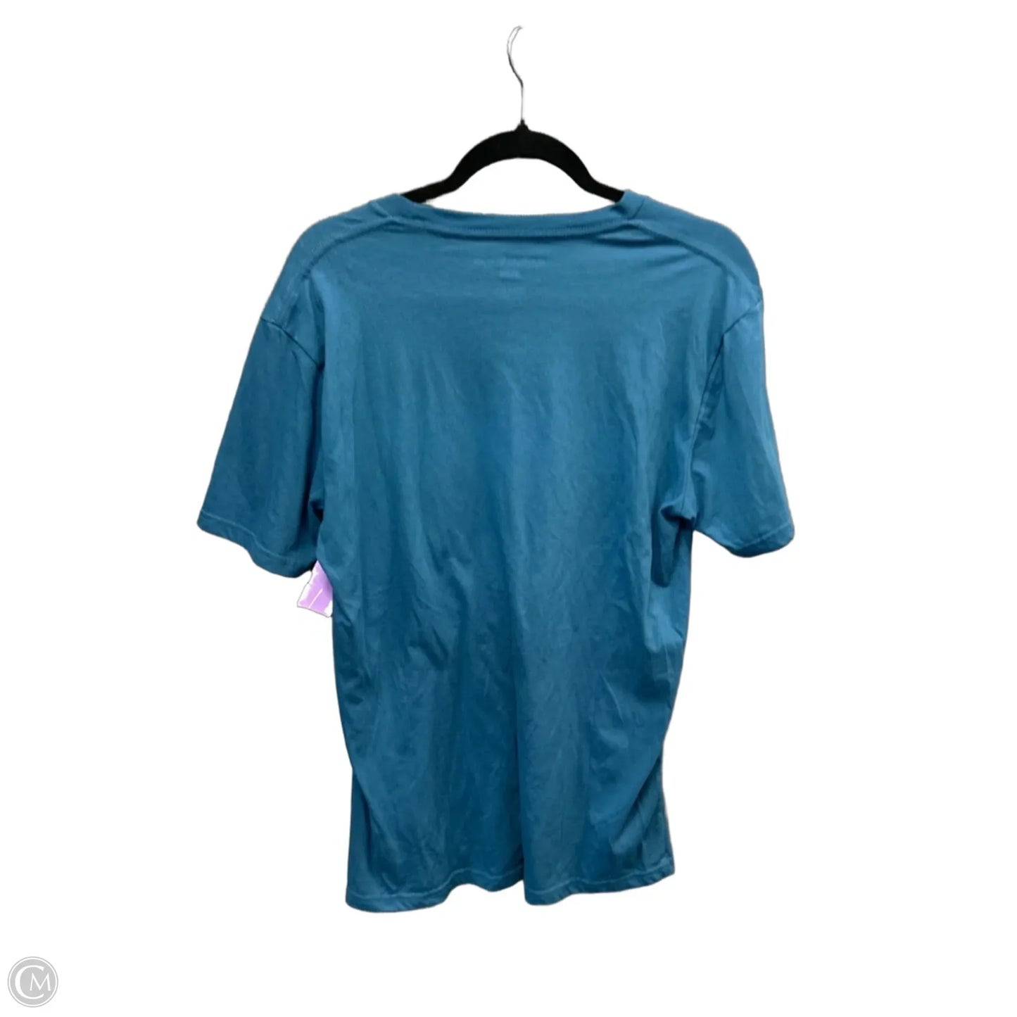 Top Short Sleeve By Clothes Mentor In Blue, Size: L