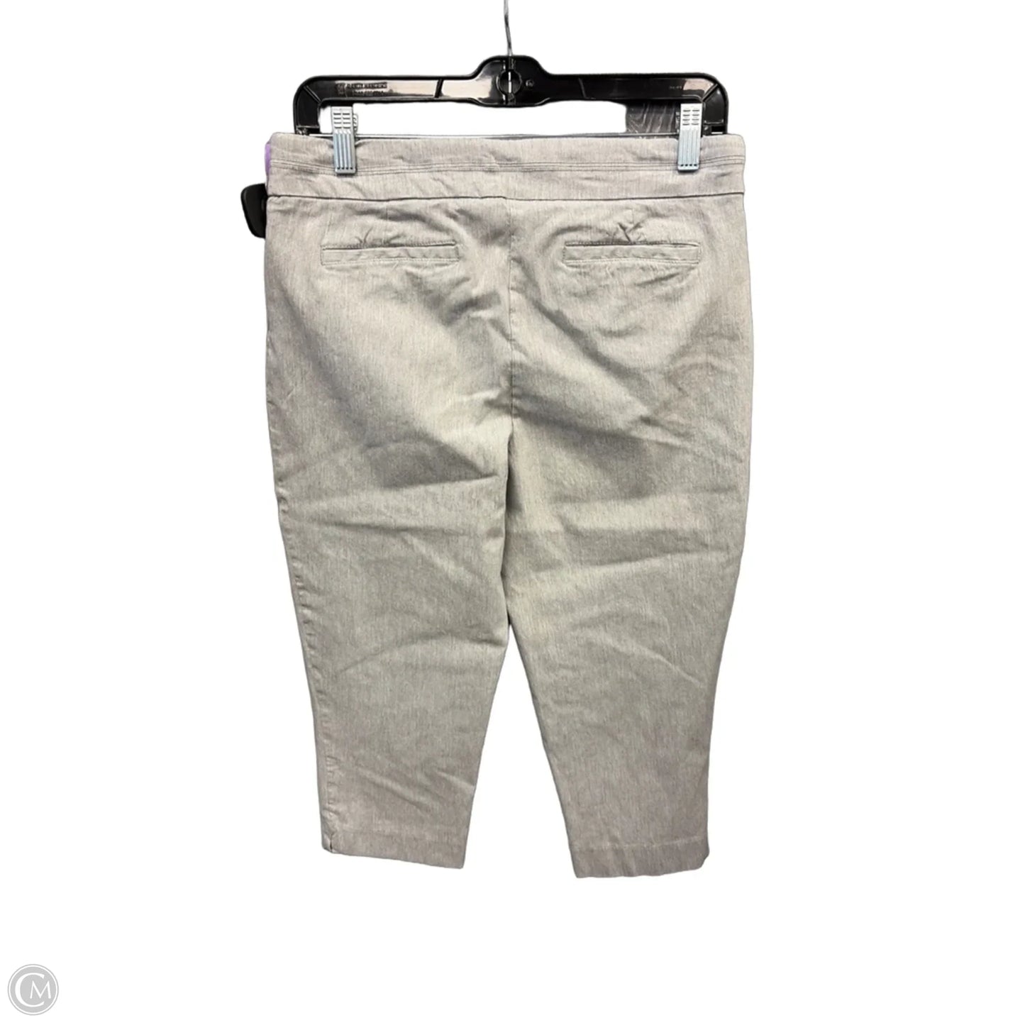 Capris By Apt 9 In Grey, Size: 14