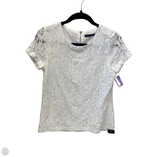 Top Short Sleeve By Tommy Hilfiger In White, Size: Xs